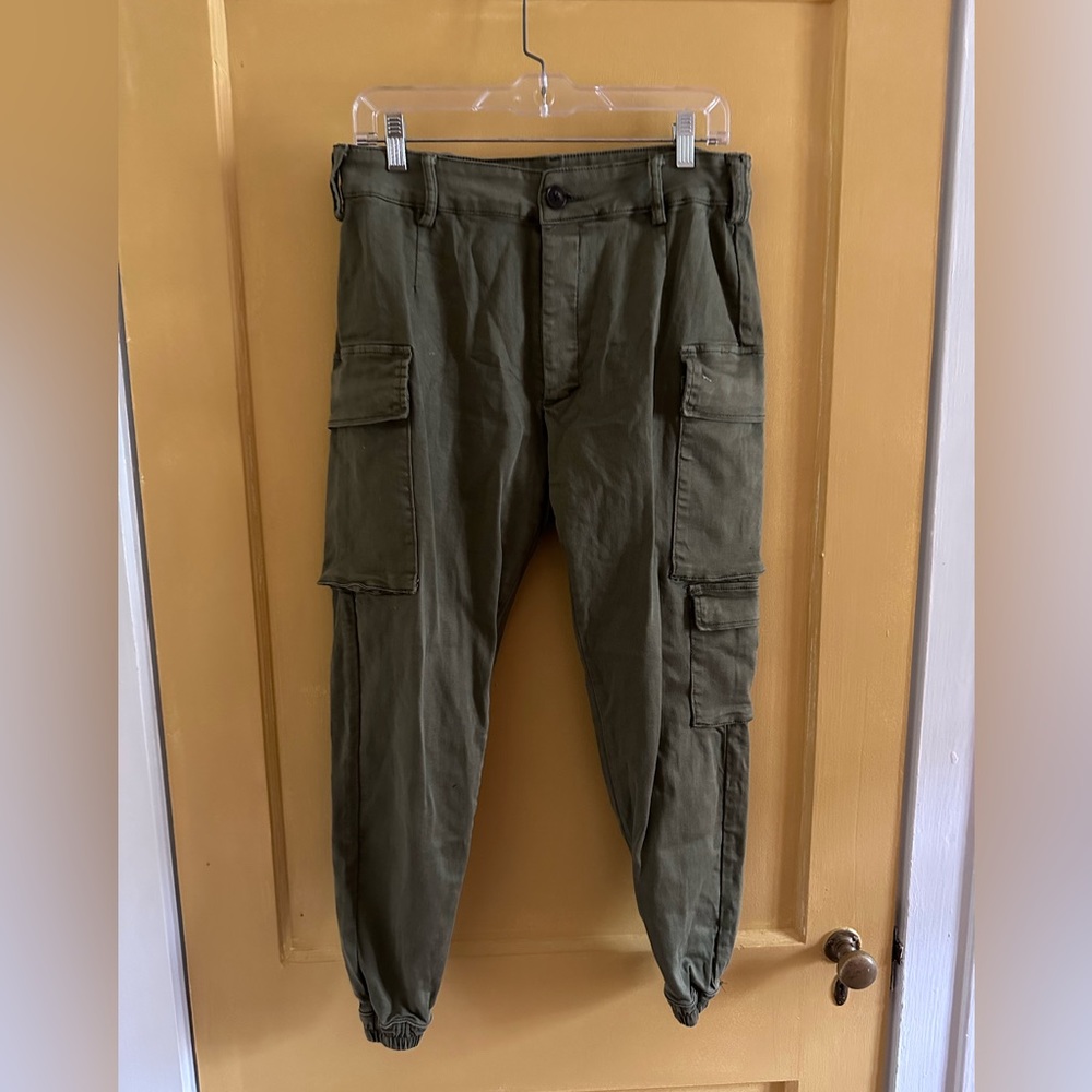 Olive Green Fashion Nova Pants
